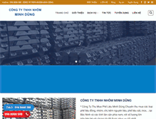 Tablet Screenshot of minhdung.net